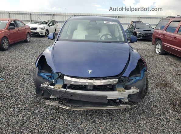 5YJYGDEE5MF067422 2021 TESLA MODEL Синий Вид спереди