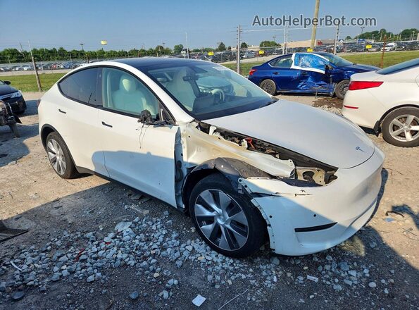 5YJYGDEE5MF130566 2021 TESLA MODEL White Przód prawy