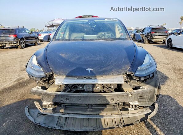 5YJYGDEE5MF141485 2021 TESLA MODEL Black წინა ხედი