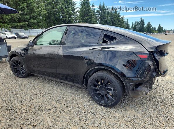 5YJYGDEE5MF160375 2021 TESLA MODEL Black Задня ліва чверть