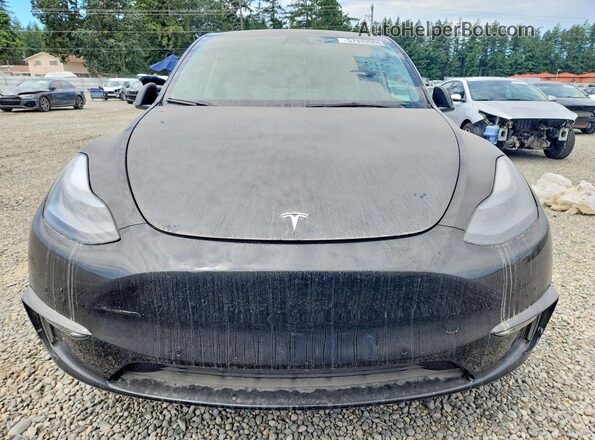 5YJYGDEE5MF160375 2021 TESLA MODEL Black Вид спереду