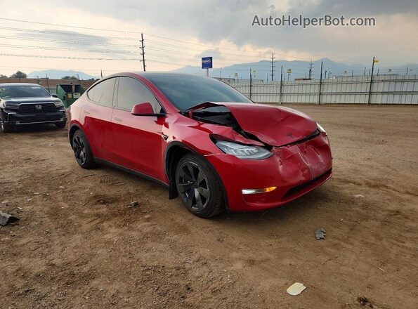 5YJYGDEE5MF267846 2021 TESLA MODEL Бордовый Передняя правая четверть