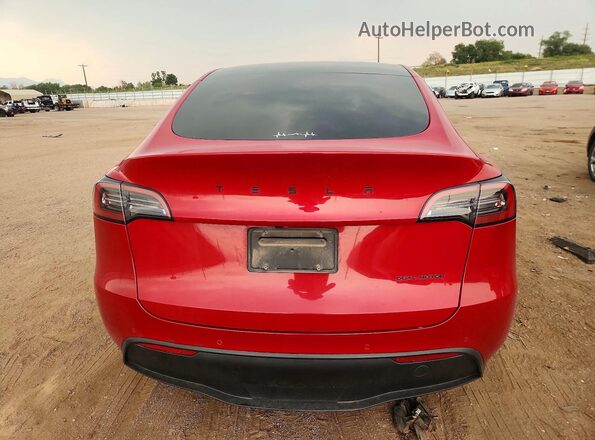 5YJYGDEE5MF267846 2021 TESLA MODEL Бордовый Вид сзади