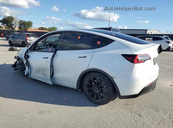 5YJYGDEE6MF118491 2021 TESLA MODEL White Tył lewy