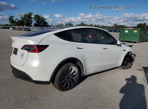 5YJYGDEE6MF118491 2021 TESLA MODEL White Tył prawy