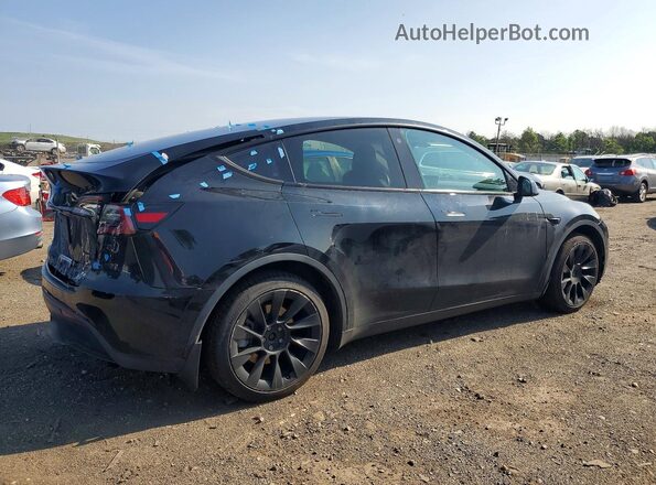 5YJYGDEE6MF143052 2021 TESLA MODEL Черный Задняя правая четверть