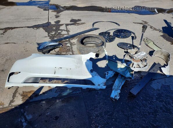 5YJYGDEE6MF198049 2021 TESLA MODEL White Widok komory silnika