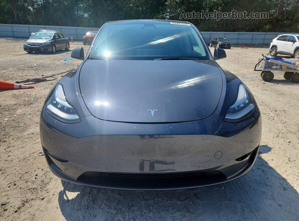 5YJYGDEE6MF199220 2021 TESLA MODEL Серый Вид спереди