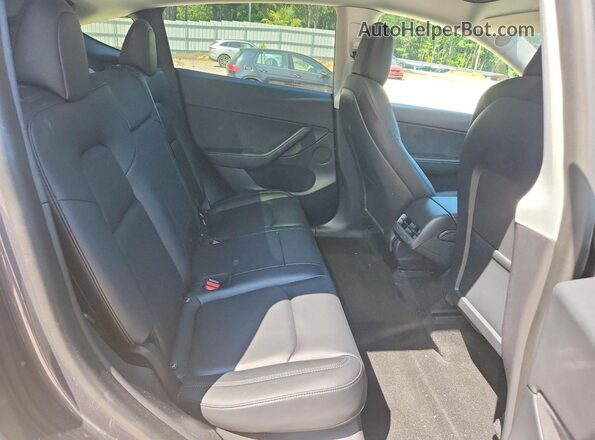 5YJYGDEE6MF199220 2021 TESLA MODEL Серый Вид задних сидений