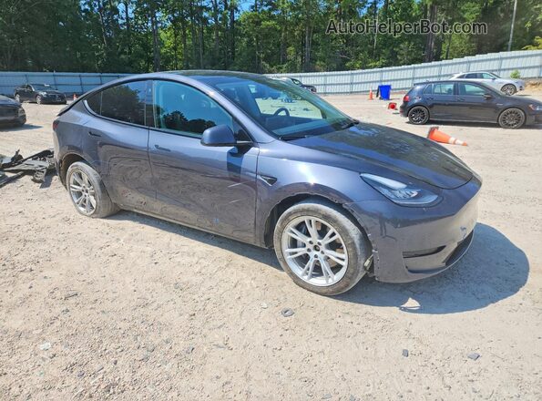 5YJYGDEE6MF199220 2021 TESLA MODEL Серый Передняя правая четверть