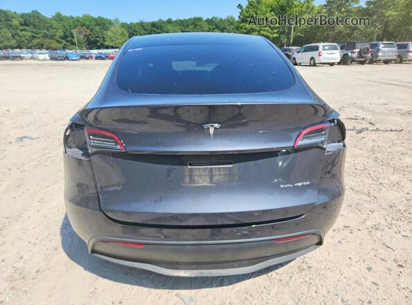 5YJYGDEE6MF199220 2021 TESLA MODEL Серый Вид сзади