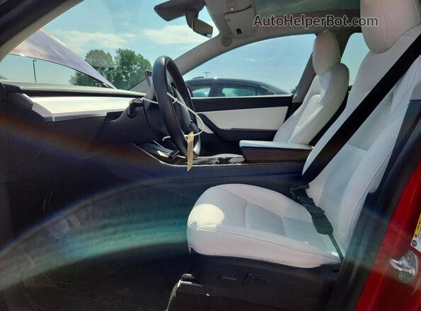 5YJYGDEE7LF059790 2020 TESLA MODEL Red Սալոնի դիմացի տեսք