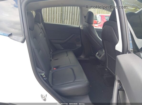 5YJYGDEE7MF074341 2021 TESLA MODEL Y Белый Вид наклейки с VIN-кодом