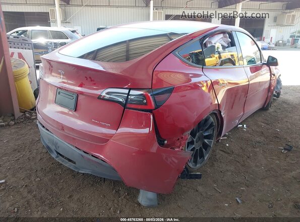 5YJYGDEE7MF118466 2021 TESLA MODEL Y Red Tył prawy