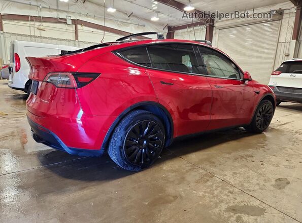 5YJYGDEE7MF199145 2021 TESLA MODEL Red Задня права чверть