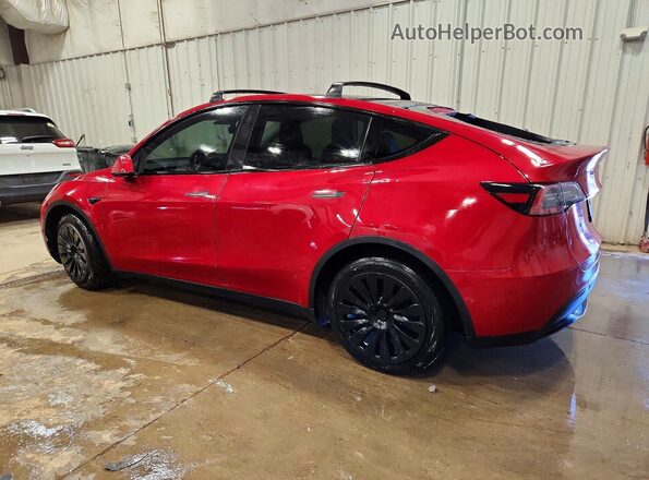 5YJYGDEE7MF199145 2021 TESLA MODEL Red Задня ліва чверть