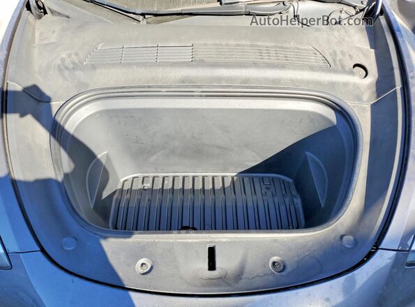 5YJYGDEE7MF213870 2021 TESLA MODEL Gray Widok wnętrza z tyłu