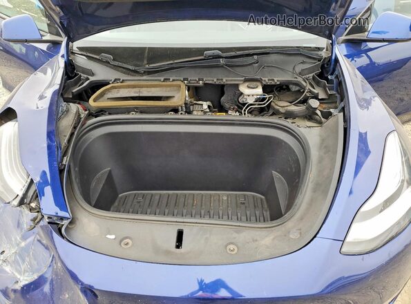 5YJYGDEE8LF006869 2020 TESLA MODEL Blue Շարժիչի բաժամունքի տեսք