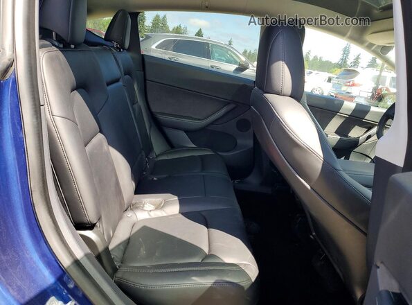 5YJYGDEE8LF006869 2020 TESLA MODEL Blue Սալոնի հետևի տեսք