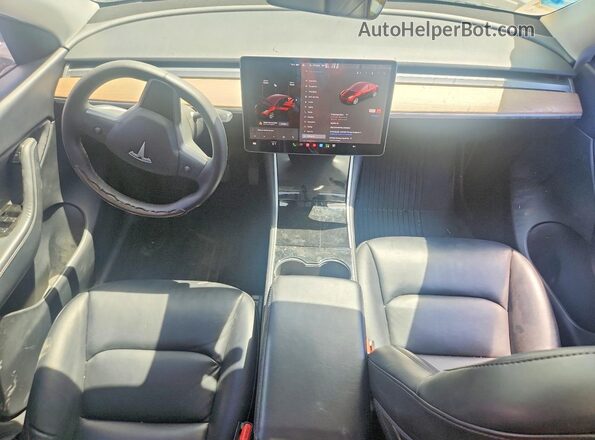 5YJYGDEE8LF009092 2020 TESLA MODEL White Առջևի վահանակի տեսք