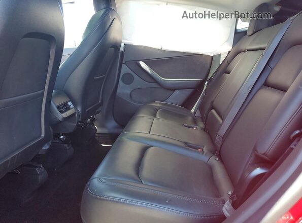 5YJYGDEE8LF051259 2020 TESLA MODEL Red Հետևի նստատեղերի տեսք