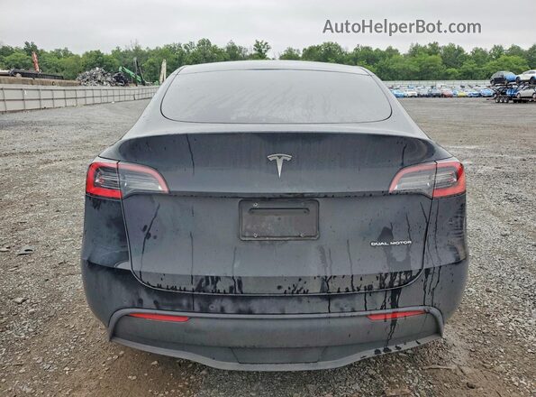 5YJYGDEE8MF060965 2021 TESLA MODEL Black უკანა ხედი