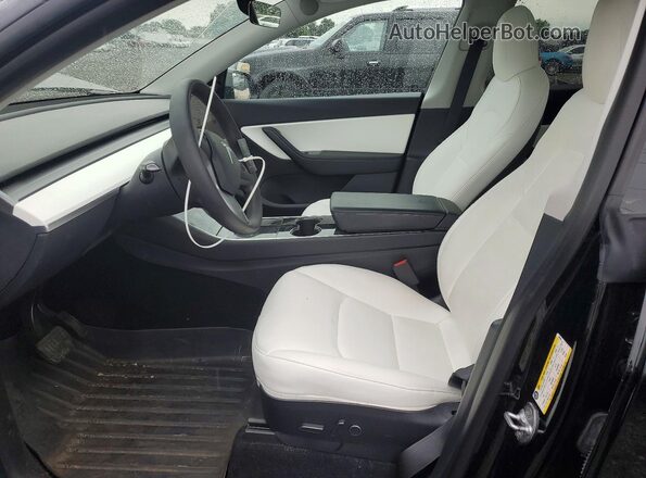 5YJYGDEE8MF060965 2021 TESLA MODEL Black წინა სალონის ხედი