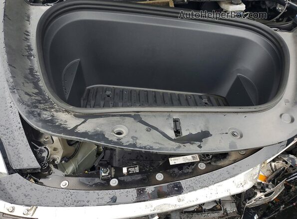 5YJYGDEE8MF060965 2021 TESLA MODEL Black ძრავის განყოფილების ხედი