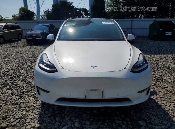 5YJYGDEE8MF085705 2021 TESLA MODEL White Widok z przodu