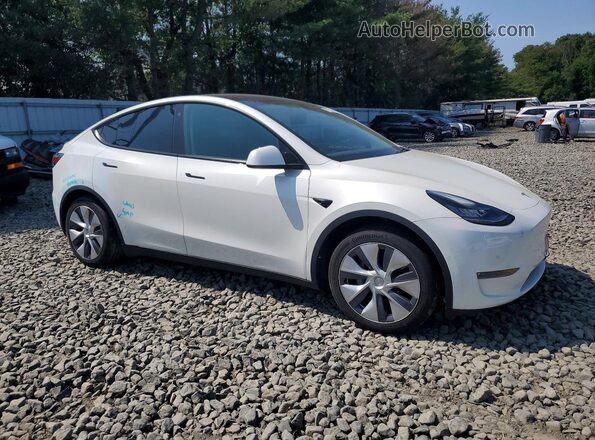 5YJYGDEE8MF085705 2021 TESLA MODEL White Przód prawy