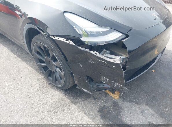 5YJYGDEE8MF160595 2021 TESLA MODEL Y Black წინა ხედი