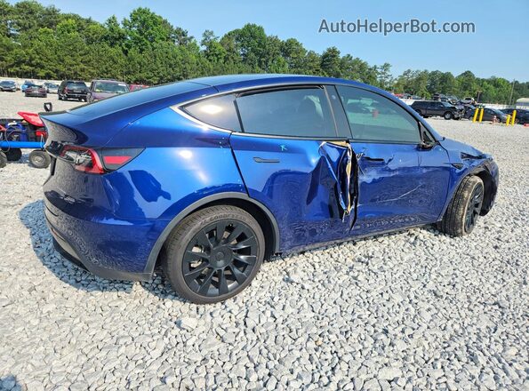 5YJYGDEE8MF203915 2021 TESLA MODEL Blue Trasero derecho