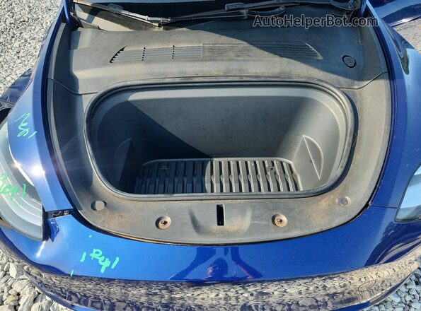 5YJYGDEE8MF203915 2021 TESLA MODEL Blue Vista interior trasera