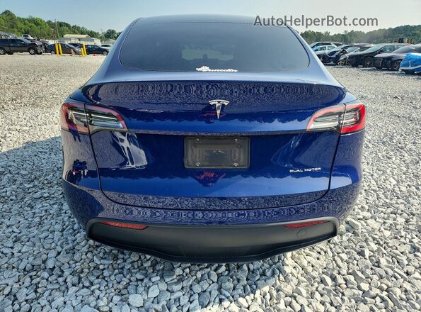 5YJYGDEE8MF203915 2021 TESLA MODEL Blue Vista trasera