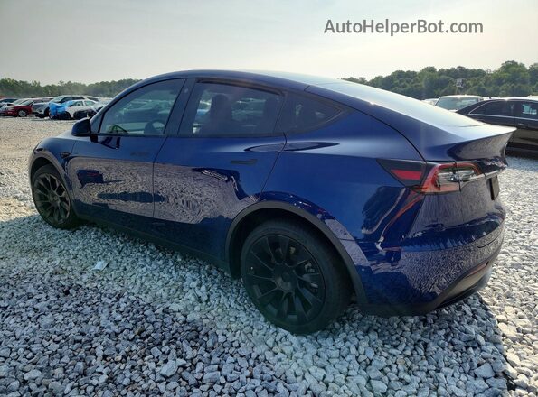 5YJYGDEE8MF203915 2021 TESLA MODEL Blue Trasero izquierdo