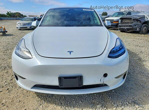 5YJYGDEE8MF218267 2021 TESLA MODEL Белый Вид спереди