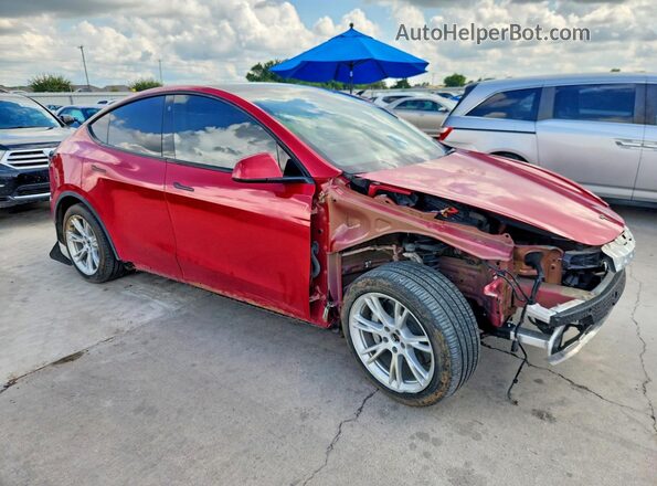 5YJYGDEE8MF241628 2021 TESLA MODEL Red Delantero derecho