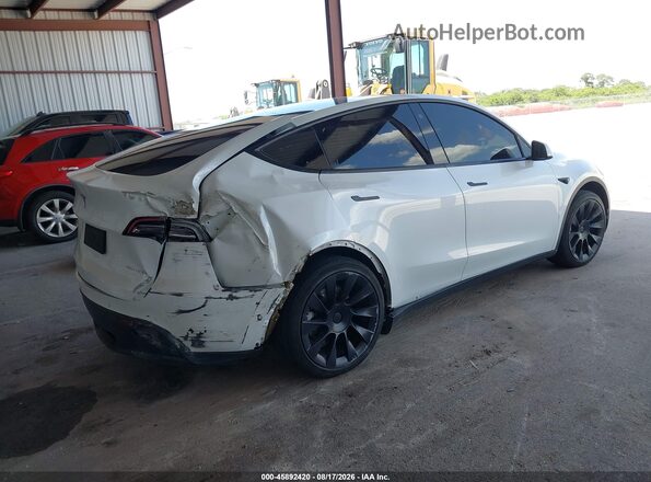 5YJYGDEE8MF256565 2021 TESLA MODEL Y White Tył prawy
