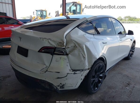 5YJYGDEE8MF256565 2021 TESLA MODEL Y White Widok z przodu
