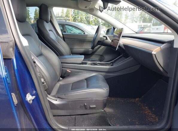 5YJYGDEE9LF059841 2020 TESLA MODEL Y Blue წინა სალონის ხედი