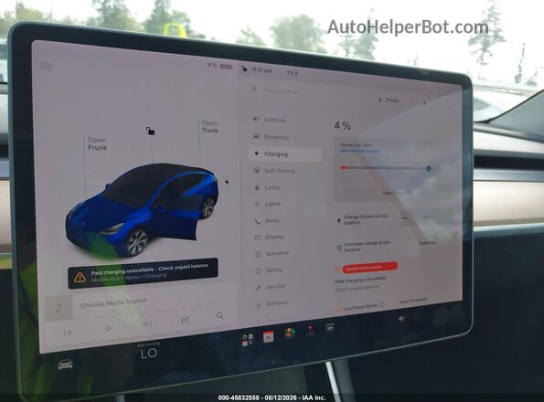 5YJYGDEE9LF059841 2020 TESLA MODEL Y Blue 