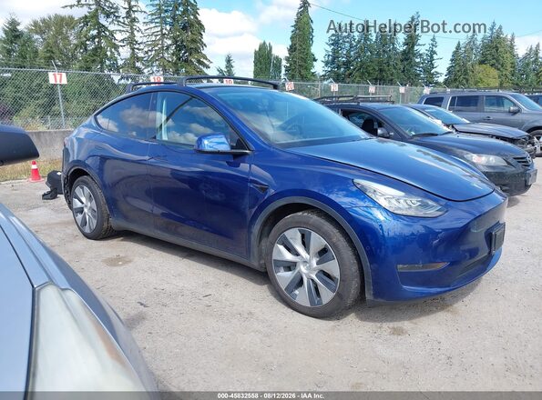 5YJYGDEE9LF059841 2020 TESLA MODEL Y Blue სალონის 360-გრადუსიანი ხედი