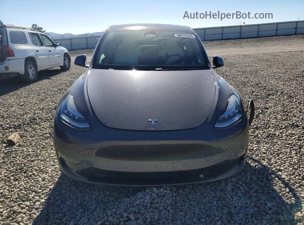 5YJYGDEE9MF063342 2021 TESLA MODEL Charcoal Front view