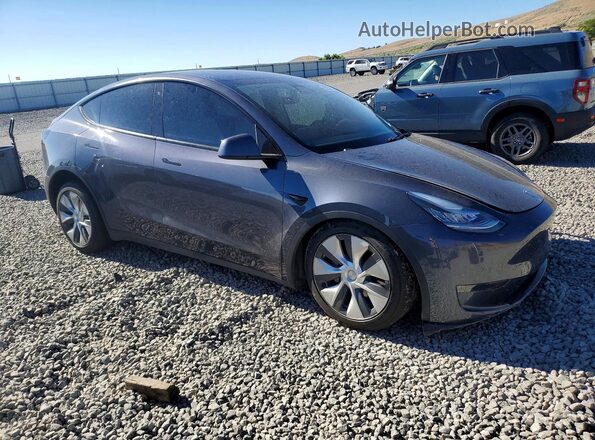 5YJYGDEE9MF063342 2021 TESLA MODEL Charcoal Front right