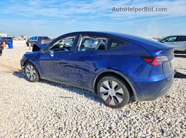 5YJYGDEE9MF066189 2021 TESLA MODEL Blue Rear left