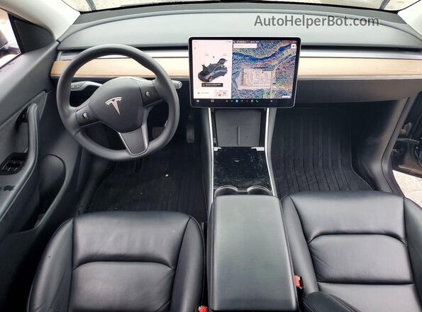 5YJYGDEE9MF072672 2021 TESLA MODEL Gray Вид панелі приладів
