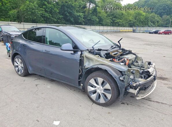 5YJYGDEE9MF072672 2021 TESLA MODEL Gray Передня права чверть