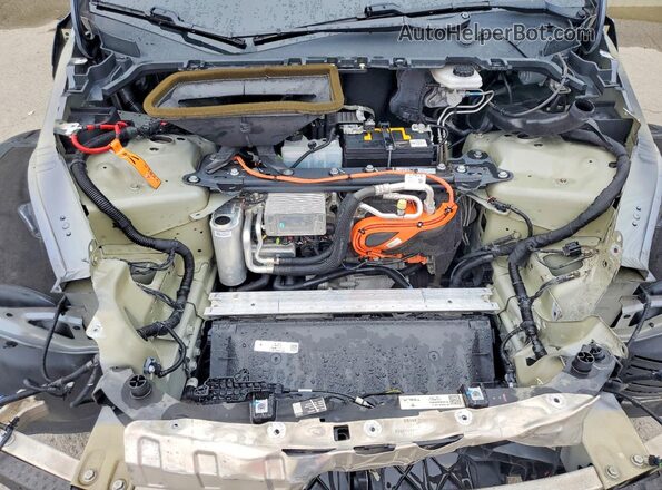 5YJYGDEE9MF072672 2021 TESLA MODEL Gray Вид задньої частини салону
