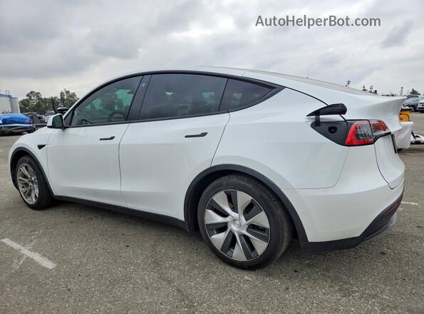 5YJYGDEE9MF072784 2021 TESLA MODEL Белый Задняя левая четверть