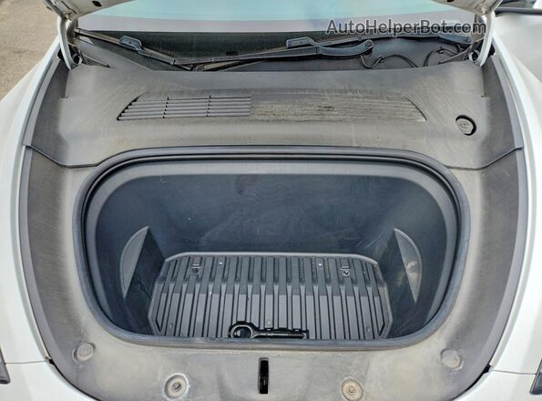 5YJYGDEE9MF072784 2021 TESLA MODEL Белый Вид подкапотного пространства